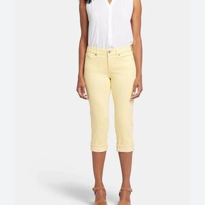 NYDJ Light Yellow Ankle Jeans